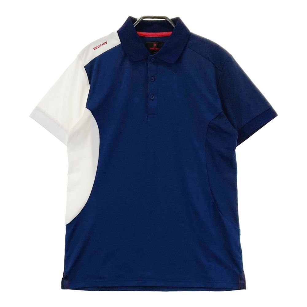 サイズ M BRIEFING GOLF ブリーフィング 半袖ポロシャツ ネイビー系 240101466834 ゴルフウェア メンズ ストスト