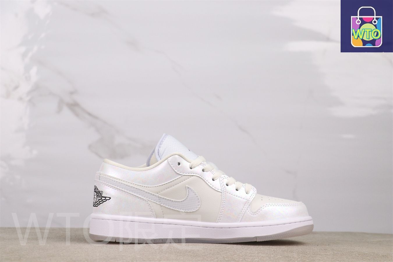 今日 AirJordan 1 LowHF4080-001エアジョーダン1ローカット フットボールグレー-WTO輸入2