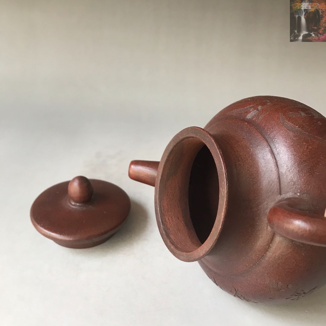 旧家蔵出し 宜興紫砂壷 時大彬 詩詞付 紫砂壷 最も安い 茶道具 酒道具