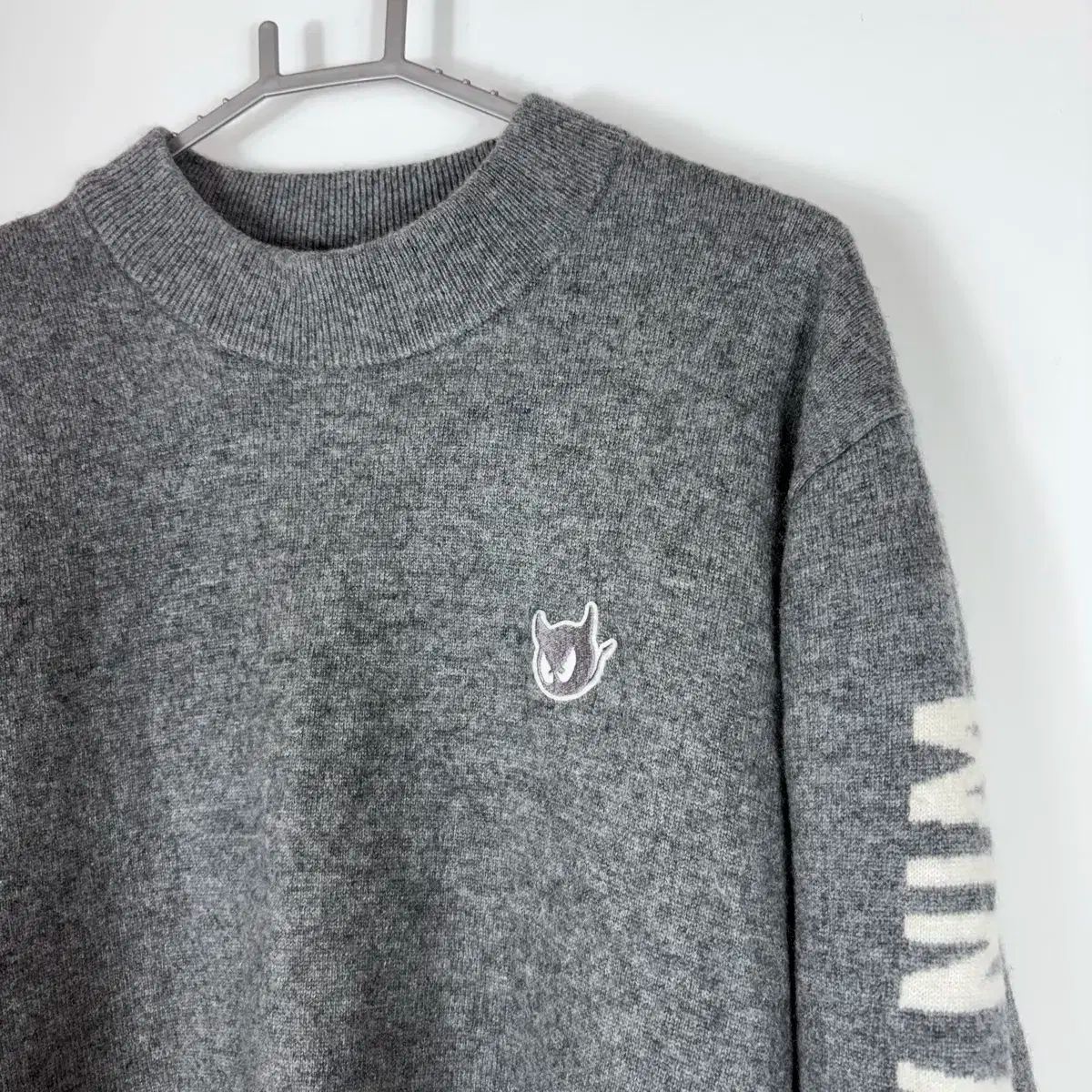 waac ワック WACC ゴルフ タートルネック グレー 起毛 スウェットシャツ 本物