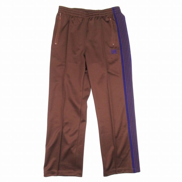 美品 19aw ニードルズ Needles Track Pants Poly Smooth サイドライン