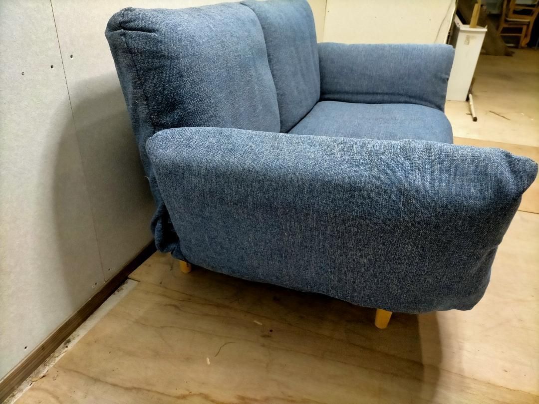 2人掛けソファ リクライニング ローソファ ソファーベッド 250206-1