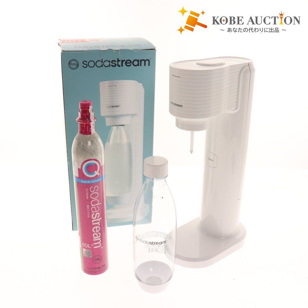 【新品/未開封】sodastream GAIA 炭酸水メーカー sodastream ソーダストリーム GAIA(ガイア)スターターキット