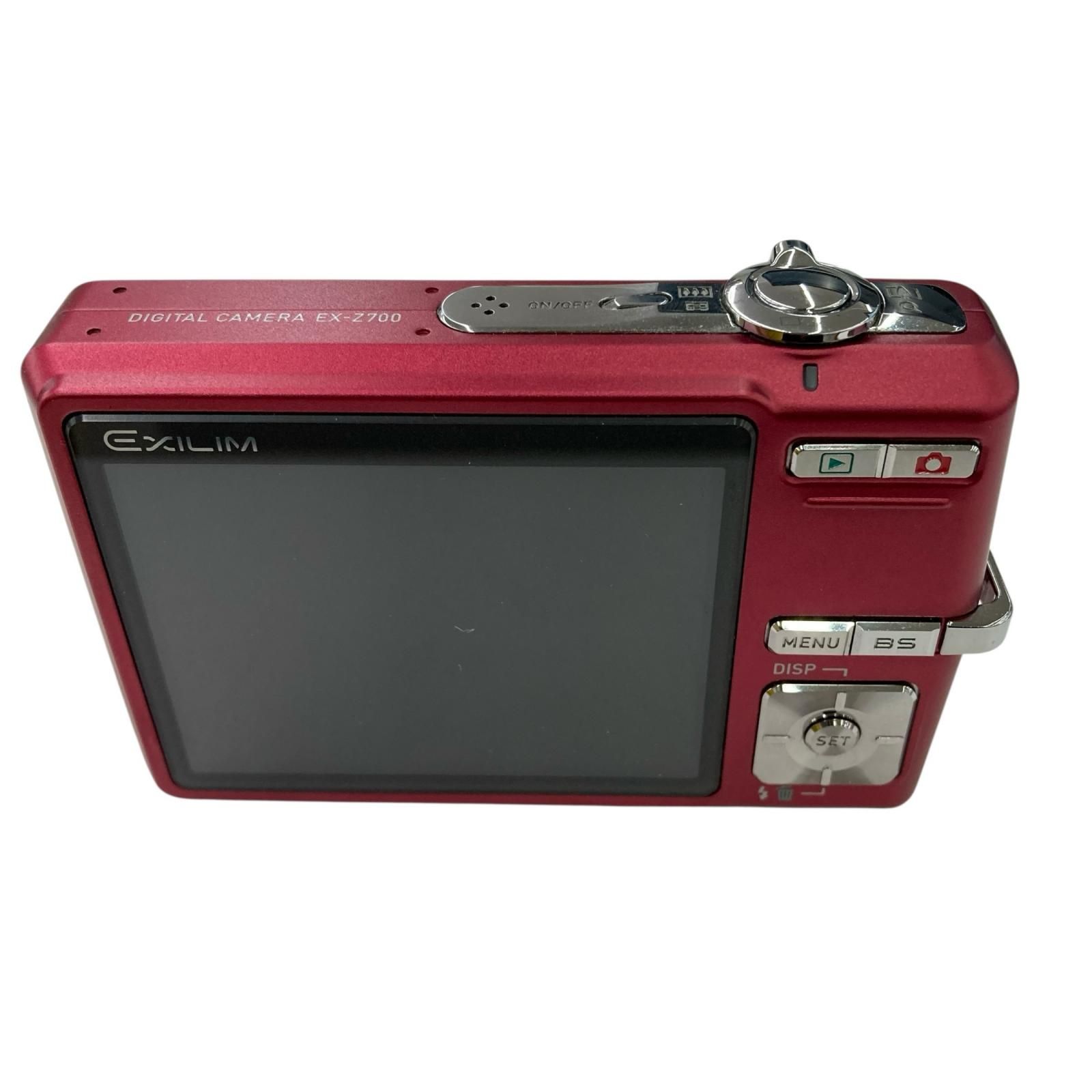 186001 現状品 CASIO カシオ Exilim EX-Z700 デジカメ 充電器