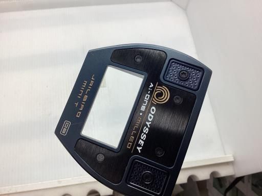 オデッセイ Ai-ONE MILLED JAILBIRD MINI T DB 34インチ パター PT STROKE LAB 90 スチール フレックスその他 メンズ 男性用 右利き 右用 Bランク ゴルフクラブ