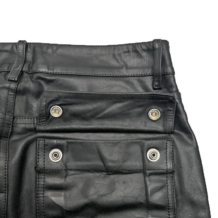 Rick Owens ブラックパンツ 46 中古・古着通販】RICK OWENS (リックオウエンス) サルエルパンツ