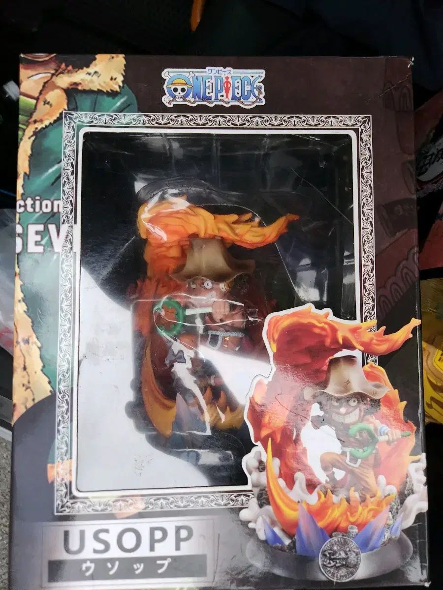 【雷市場（ポンジャン）商品韓国直送】 ONE PIECE（ワンピース） ウソップ レジン pvc フィギュア
