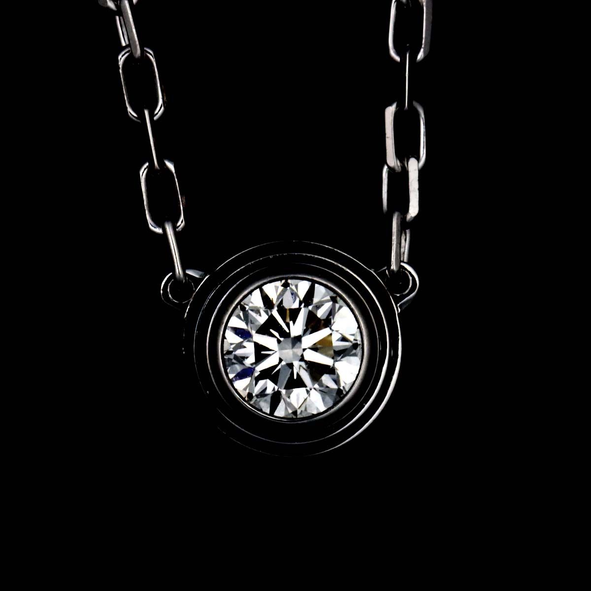 カルティエ Cartier ダムール ダイヤ ネックレス ラージ LM 41cm K18