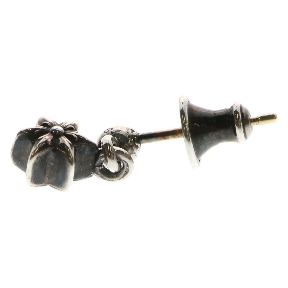 クロムハーツ Chrome Hearts TNY STR DRP 1/タイニースタードロップ シルバーピアス 中古 SJ02 CHROME HEARTS (クロムハーツ) TNY STR DRP 1 タイニースタードロップ