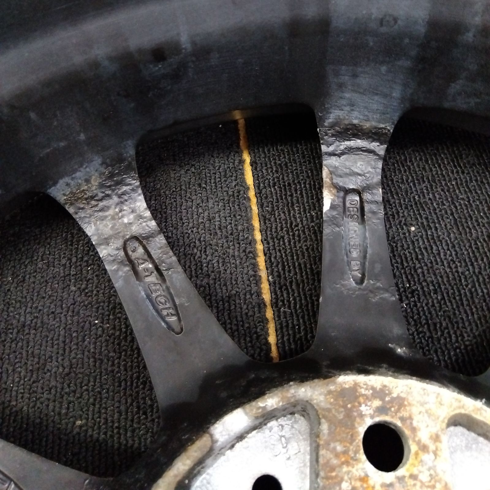 16×6.5J＋53】中古 ホイール 4本セット シュナイダー SCHNEIDER StaG 