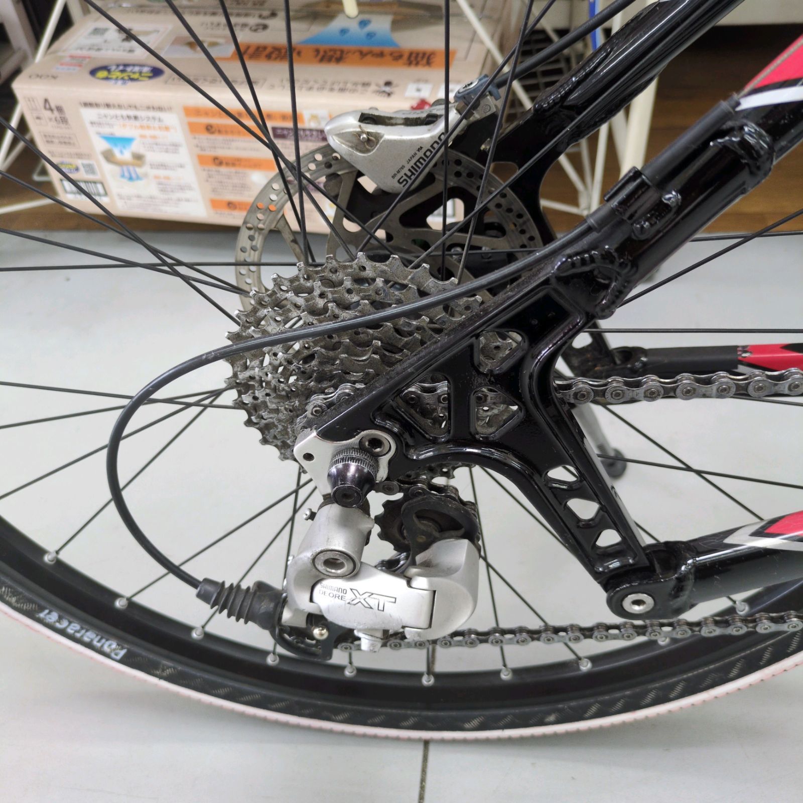 J088 ☆小キズ使用感☆MTB(フルサス)☆GIANT☆XtC NRS980☆3✕9段☆26