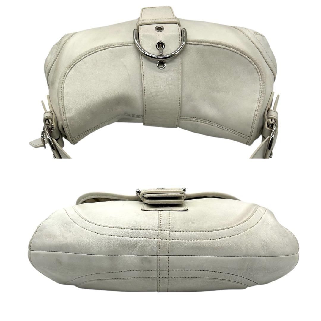 Coach Soho Flap Hobo Leather Handbag - メルカリ 