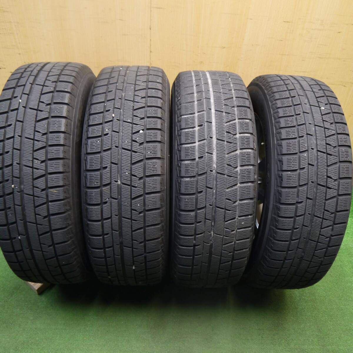 205/60R16 ヨコハマ IG50 PLUS中古冬2本 2016年② YOKOHAMA ice GUARD