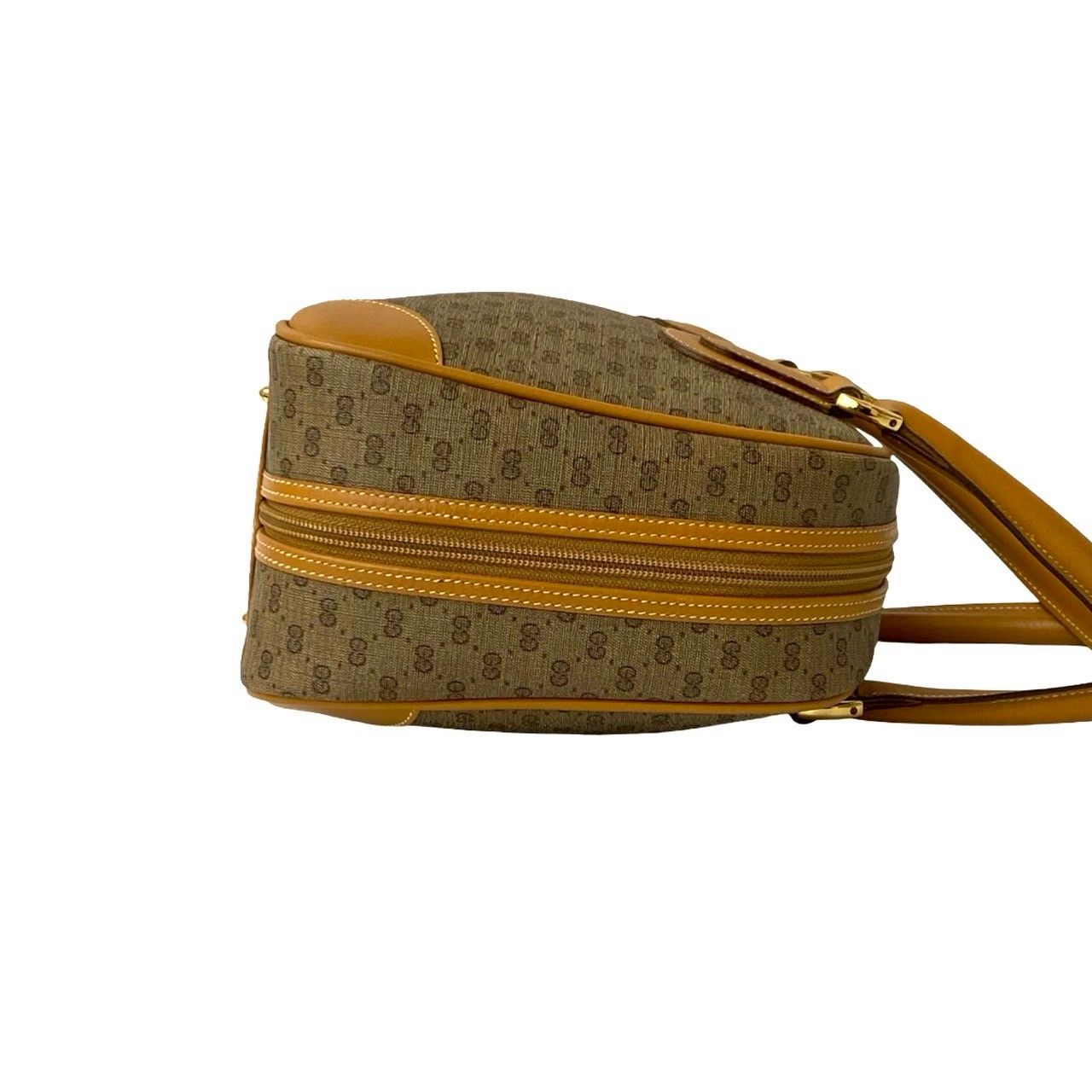 極 美品 GUCCI グッチ オールドグッチ ヴィンテージ マイクロ GG ロゴ 