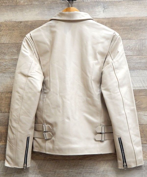 HORN WORKS ホーンワークス レザージャケット バッファロー ベージュ