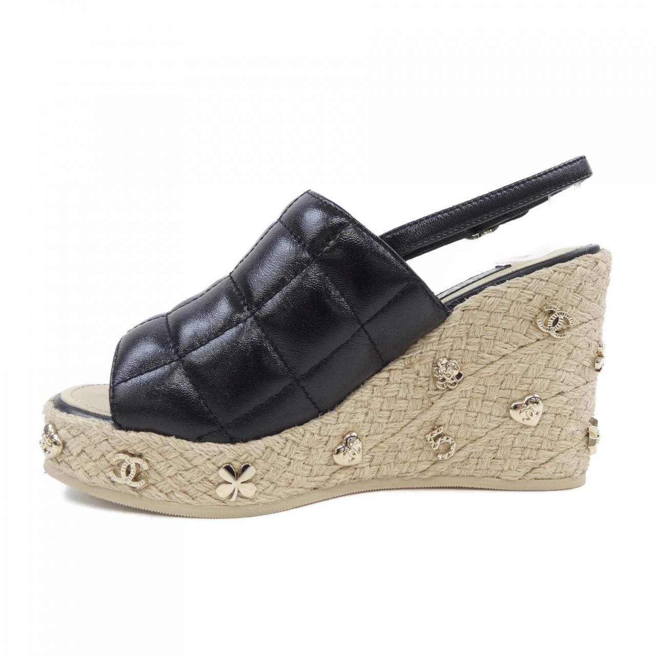 シャネル CHANEL G45629B16444 サンダル