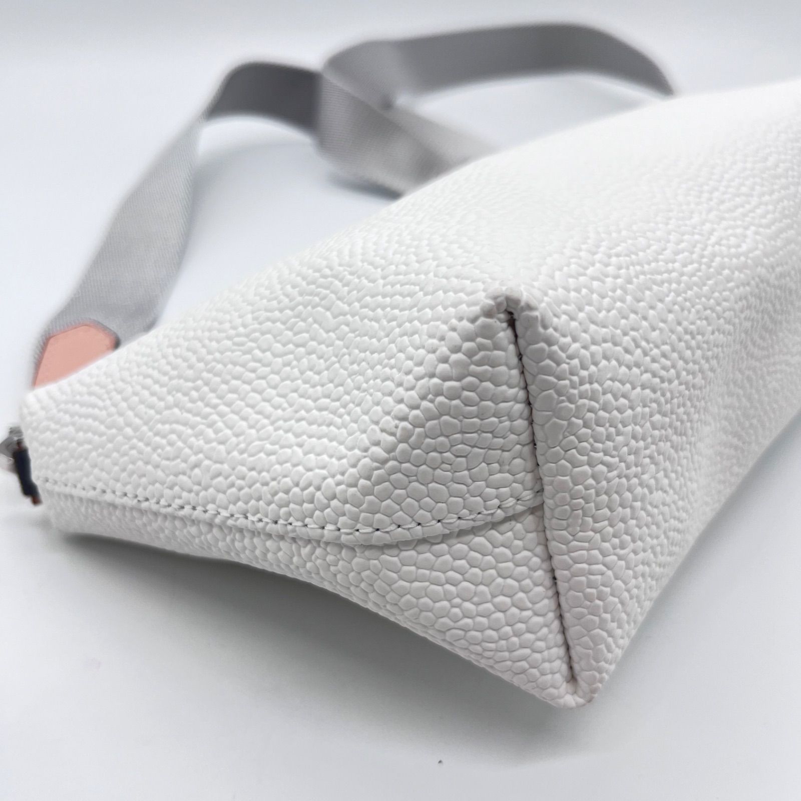未使用】Herve Chapelier スクエアポーチ、ショルダーストラップセット 