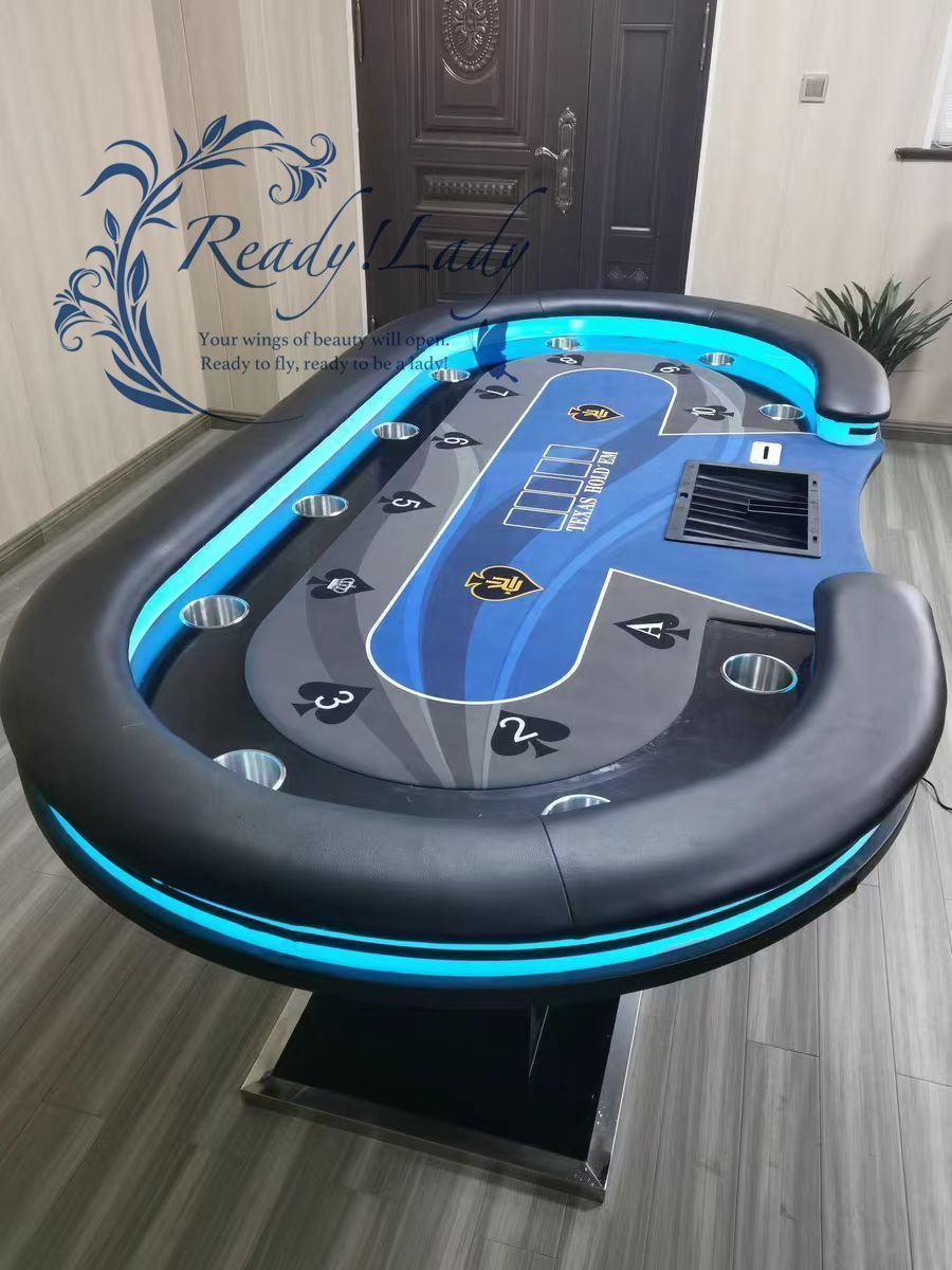 WPT ポーカーテーブル カップホルダー付き WPTポーカーテーブル