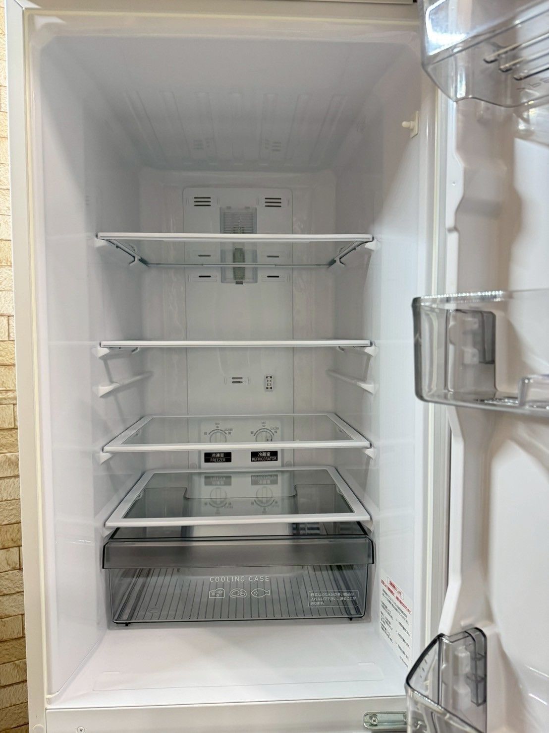 大阪送料無料☆3か月保障付き☆冷蔵庫☆三菱☆2ドア☆2021年☆MR-P17EG