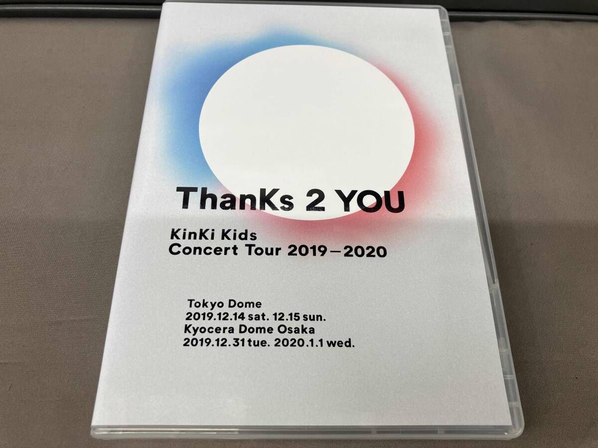 DVD KinKi Kids Concert Tour 2019-2020 ThanKs 2 YOU(通常版