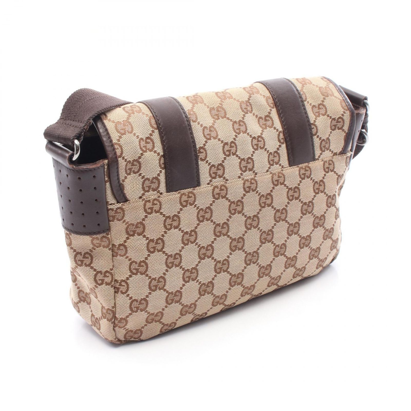 グッチ GUCCI メッセンジャー ショルダーバッグ 145858 グッチ GUCCI ショルダーバッグ GGキャンバス 145858 ベージュ