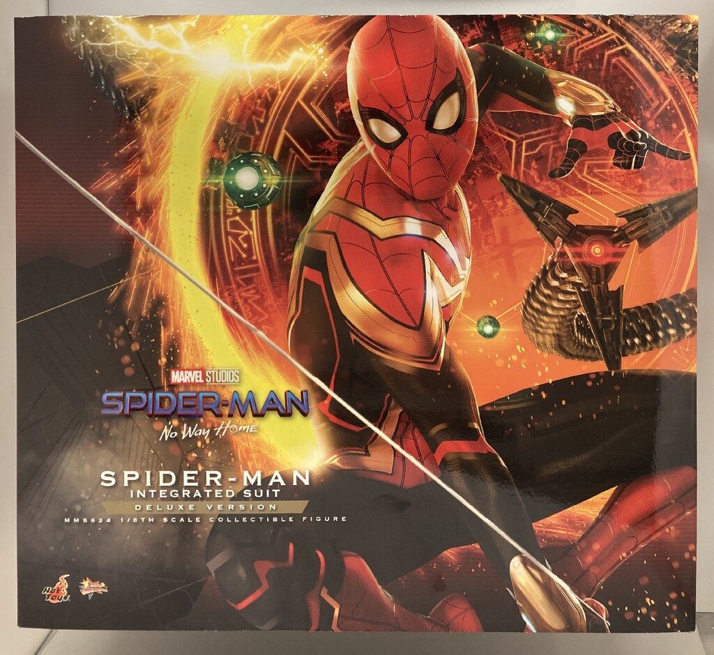 HOTTOYS MOVIE MASTERPIECE SPIDER MAN | INTEGRATED SUIT | DELUXE VERSION MMS624