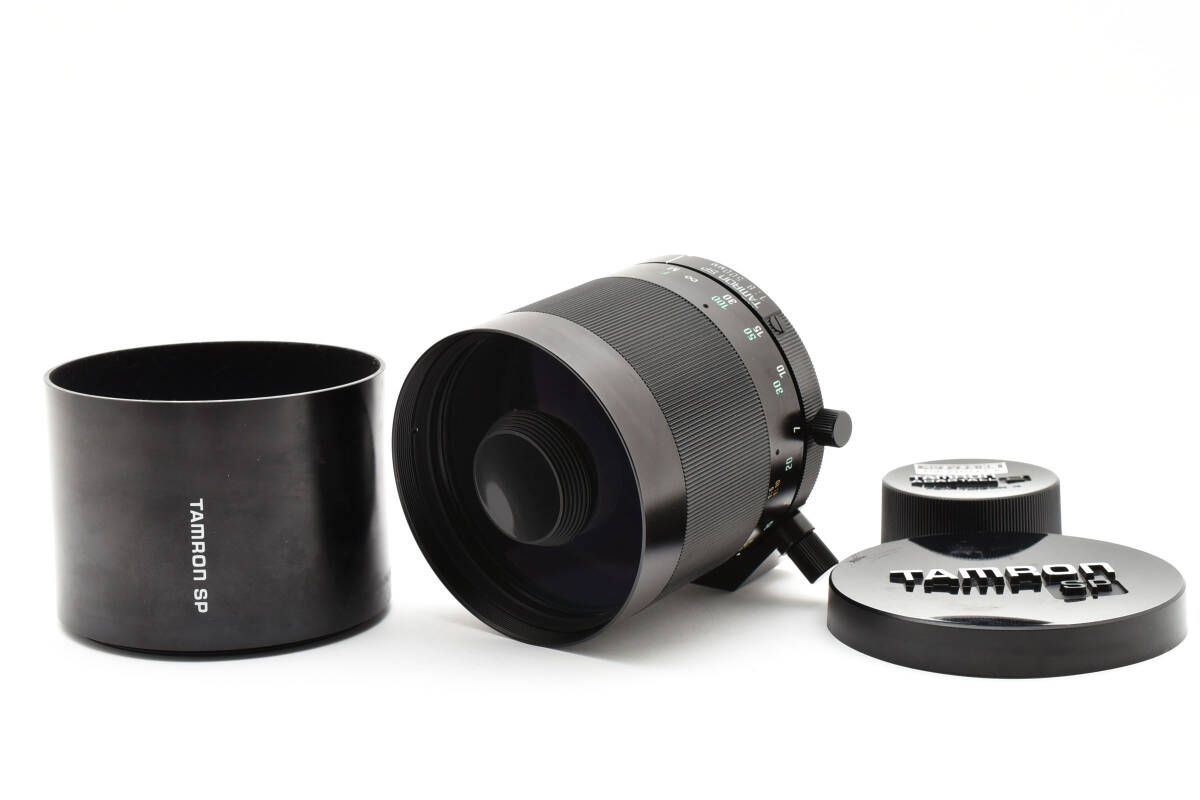 タムロン TAMRON SP 500mm F8 TELE MACRO アダプタ付 Tamron 500mm f8