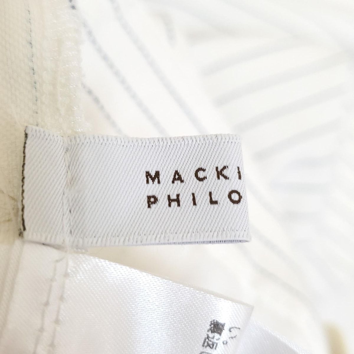 マッキントッシュフィロソフィー パンツ