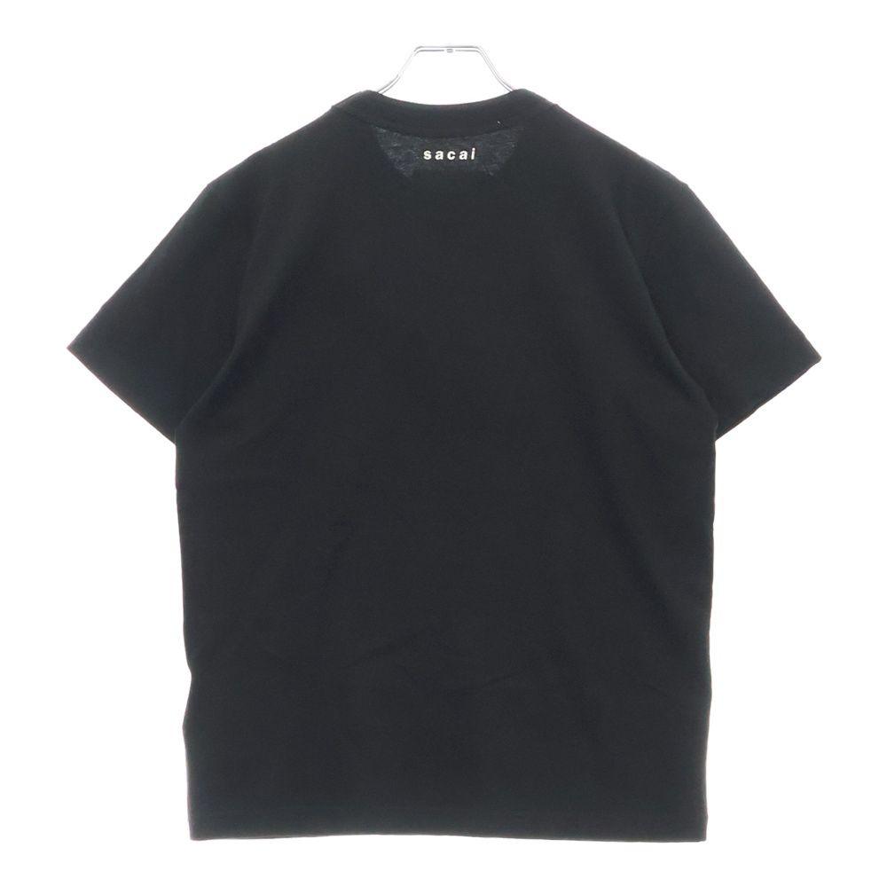 美品✨サカイ★バック　レース　プリーツ　Ｔシャツ　ブラック 商品（Sacai-サカイ） | Sacai オンラインストア-Sacai通販店舗-