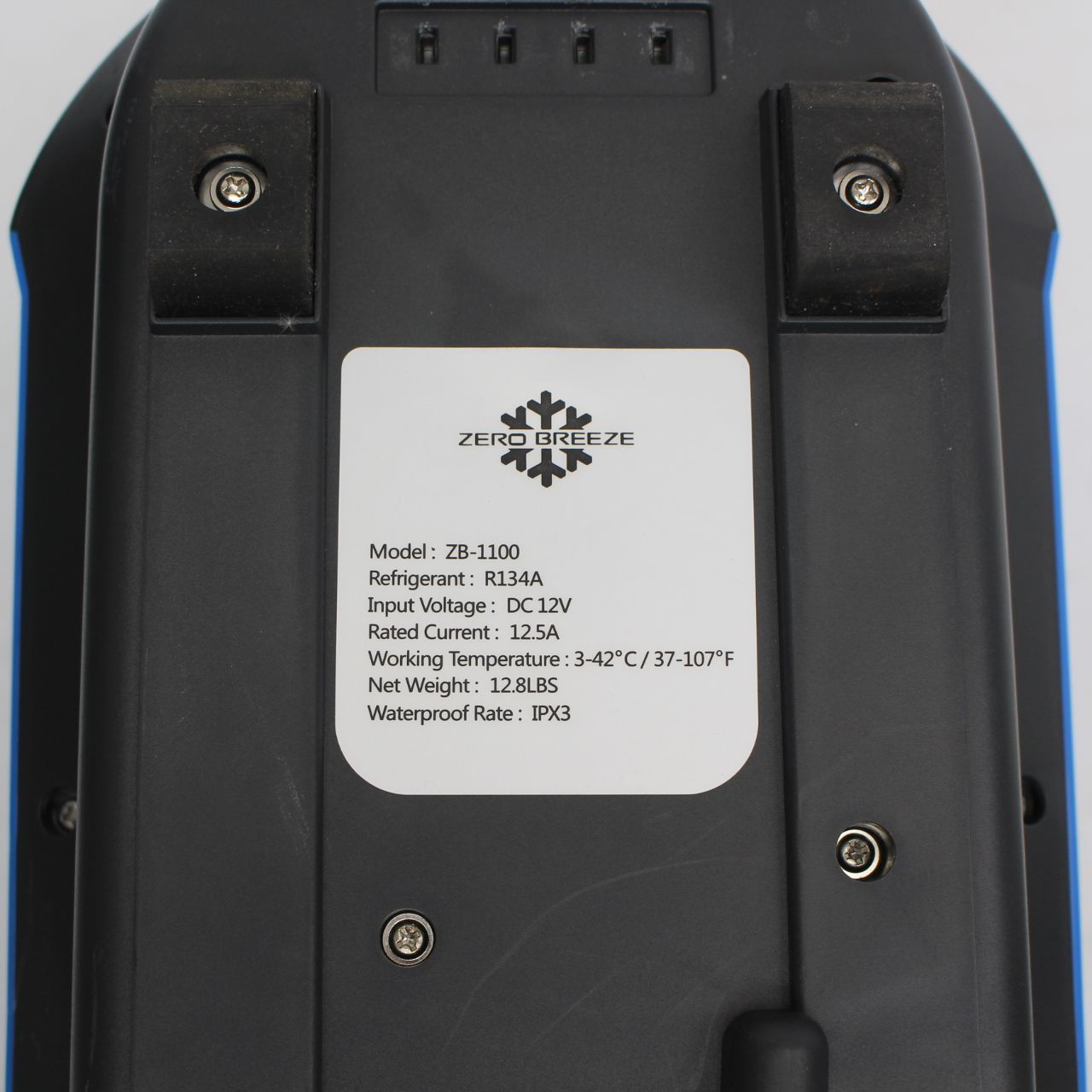 535)【通電OK/ジャンク品】ZERO BREEZE ZB-1100 ポータブルスポット 