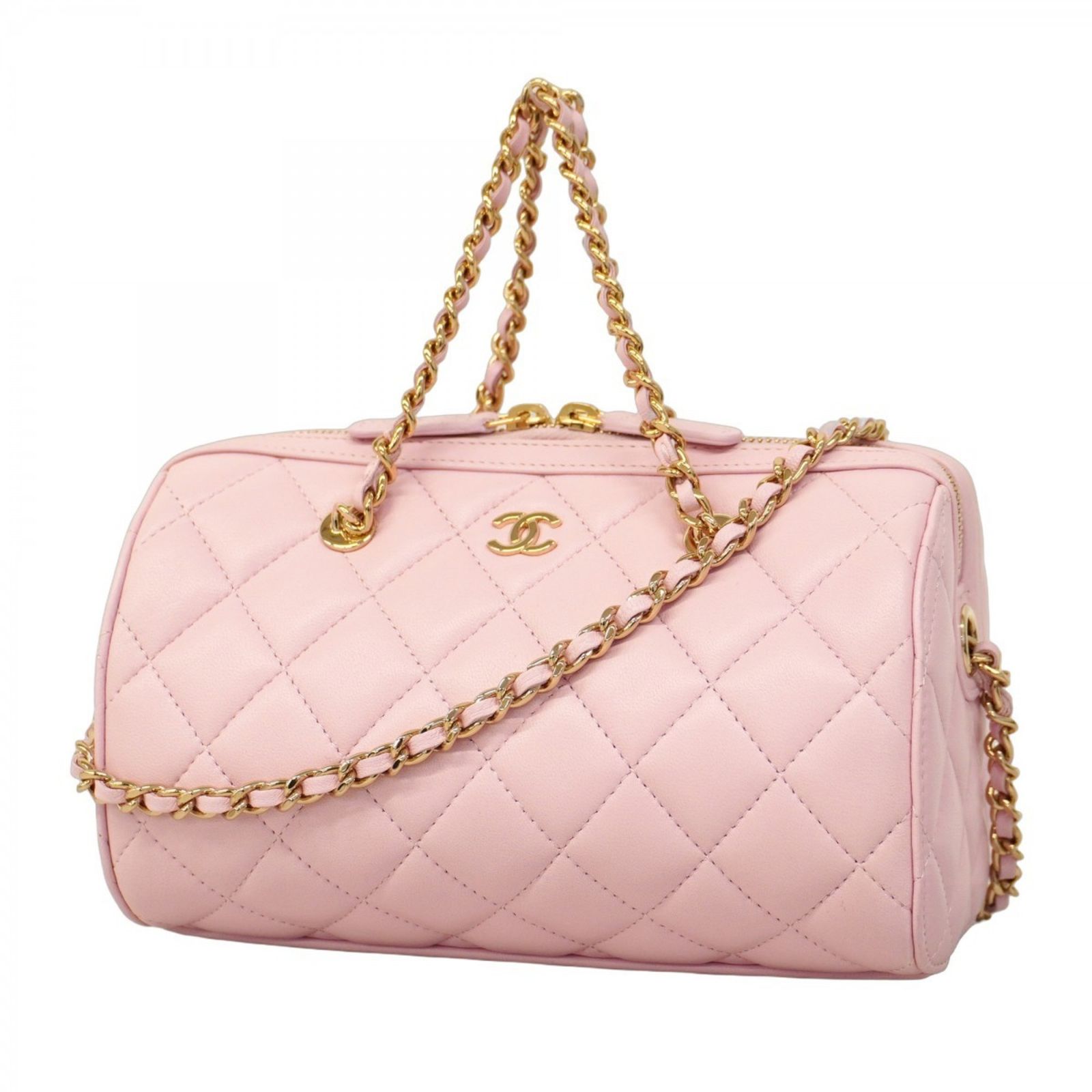 シャネル(Chanel) シャネル ハンドバッグ マトラッセ チェーン