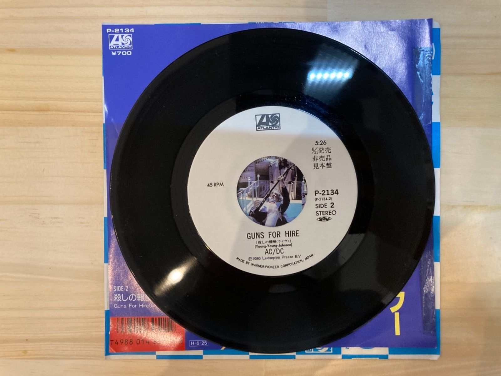 AC/DC WHO MADE WHO レコード 見本品 見本盤
