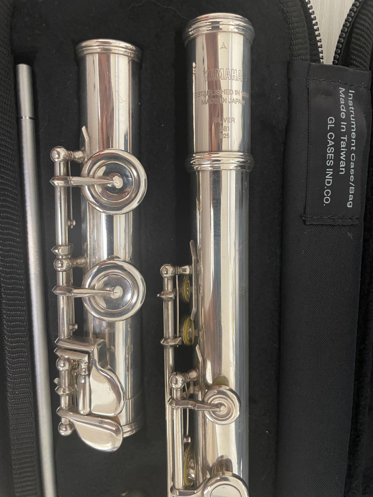 YAMAHA フルート YFL-581 オープンホール 銀製（Silver 925