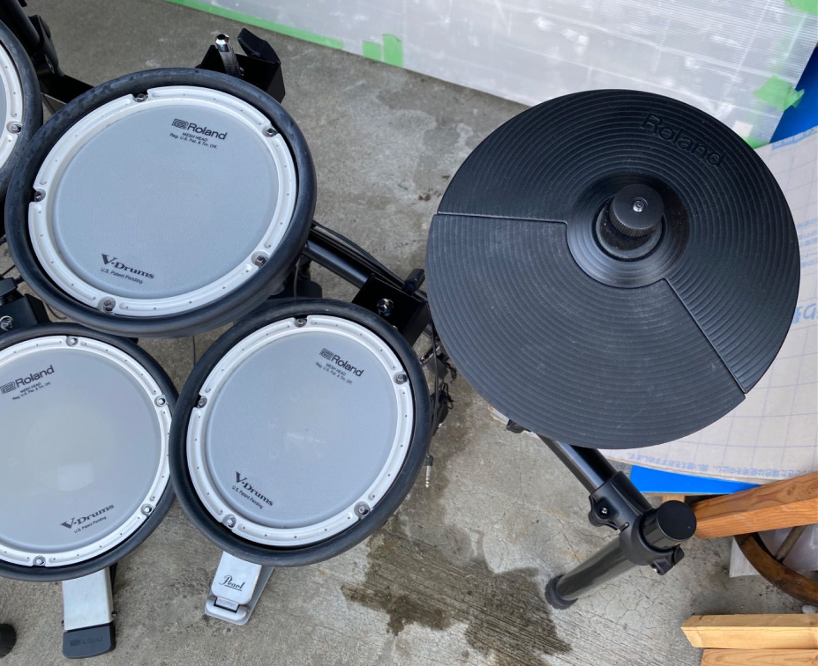 ROLAND ローランド TD-1DMK 電子ドラムセット V-Drums 直接引取