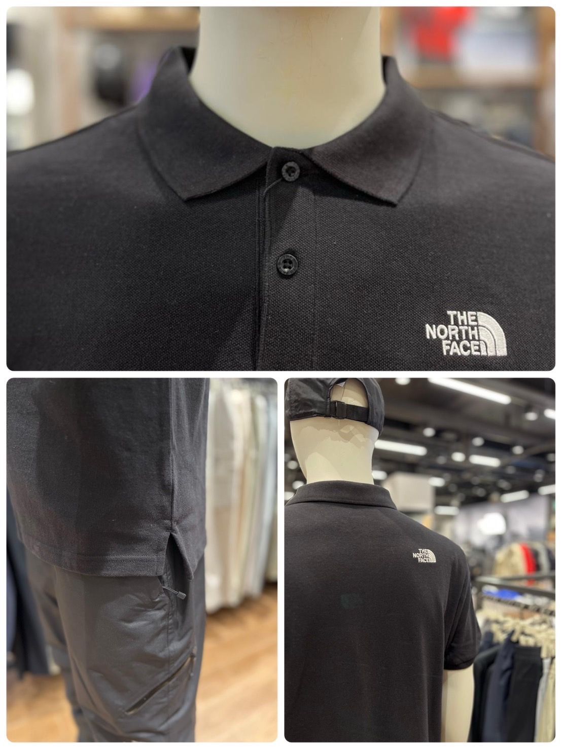 ノースフェイス オールデイ クラシック ポロシャツ ブラック色 XXLサイズ THE NORTH FACE ノースフェイス オールデイ クラシック ポロシャツ