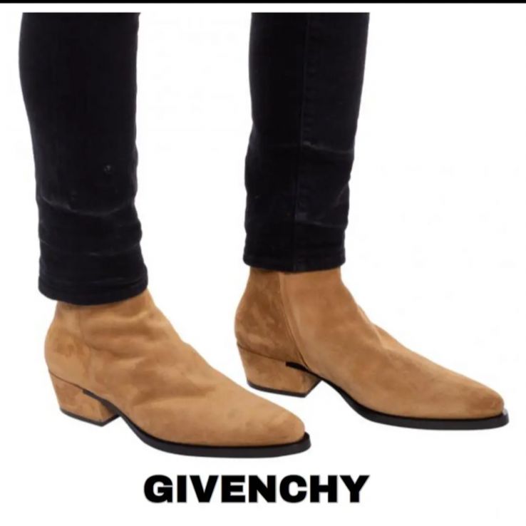 Givenchy ジバンシー スエードレザーブーツ | www.ihmlucknow.com