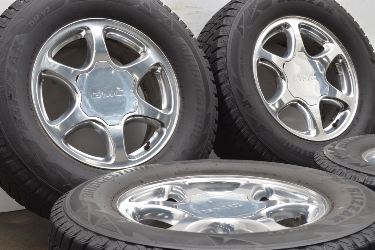 GMC シエラ ユーコン デナリ 純正 17in 7.5J 31 PCD139.7 ブリヂストン 265 65R17 品番 9594219 ノーマル戻し XL 1500