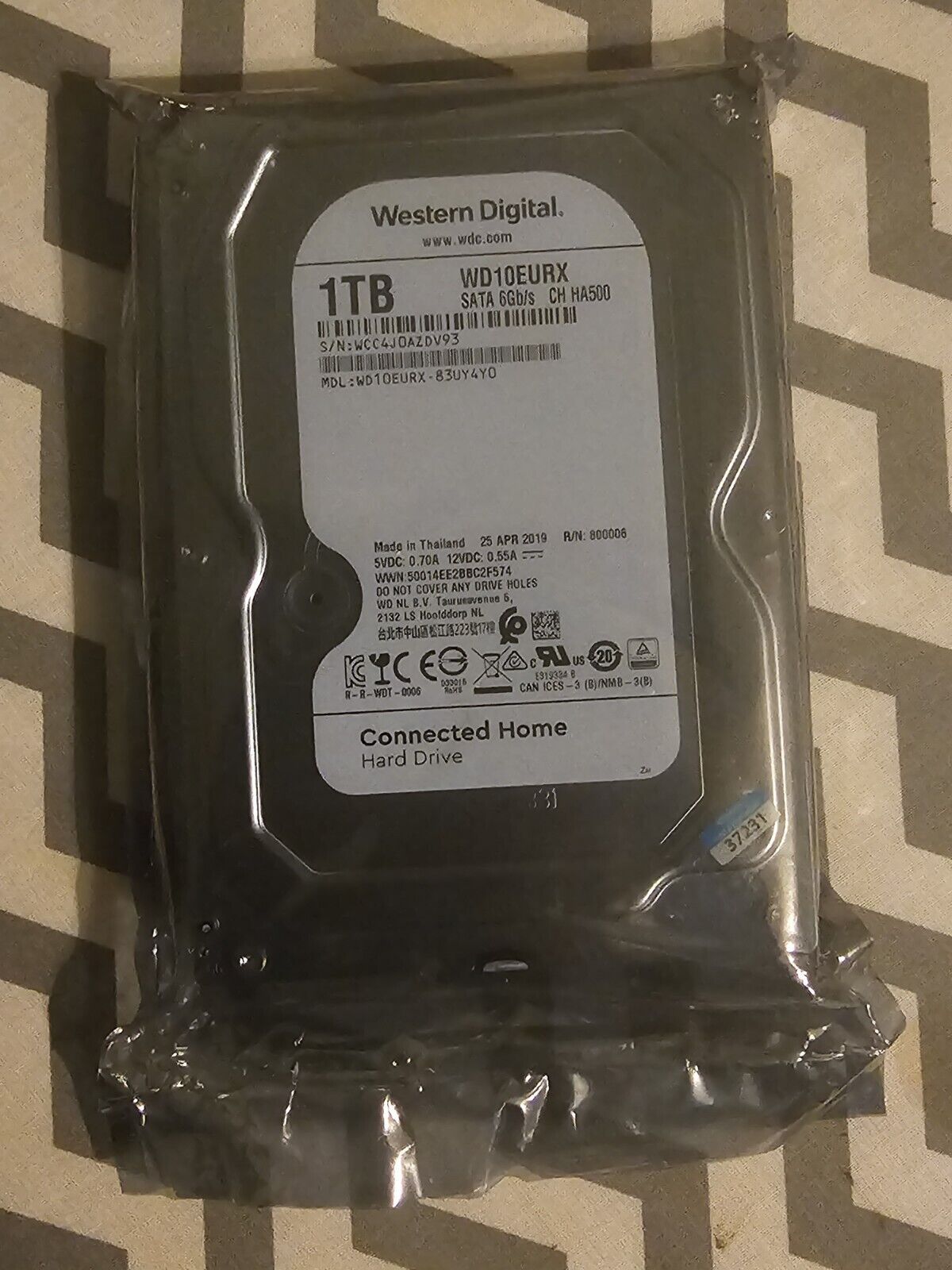 Western Digital Connect Home hard drive 1TB