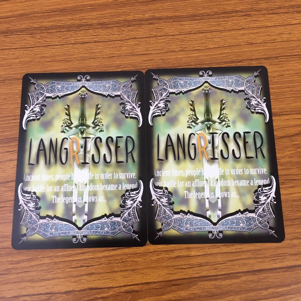 亜37 ラングリッサー LANG RISSER カード トレカ まとめ パイク ダーク