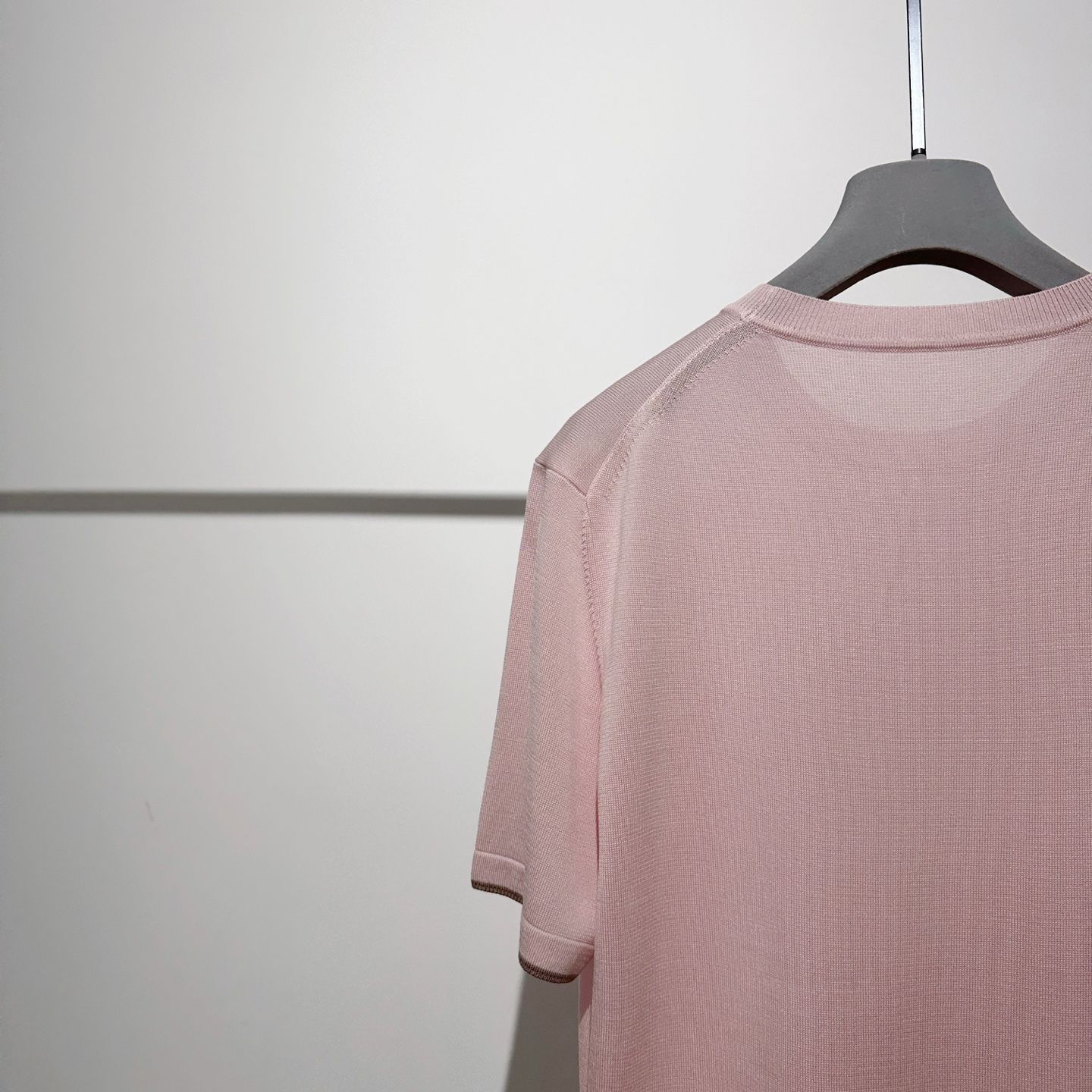 Loro Piana ピンクストライプ 半袖ニット サイズ46 Spring Summer Woman | Loro Piana