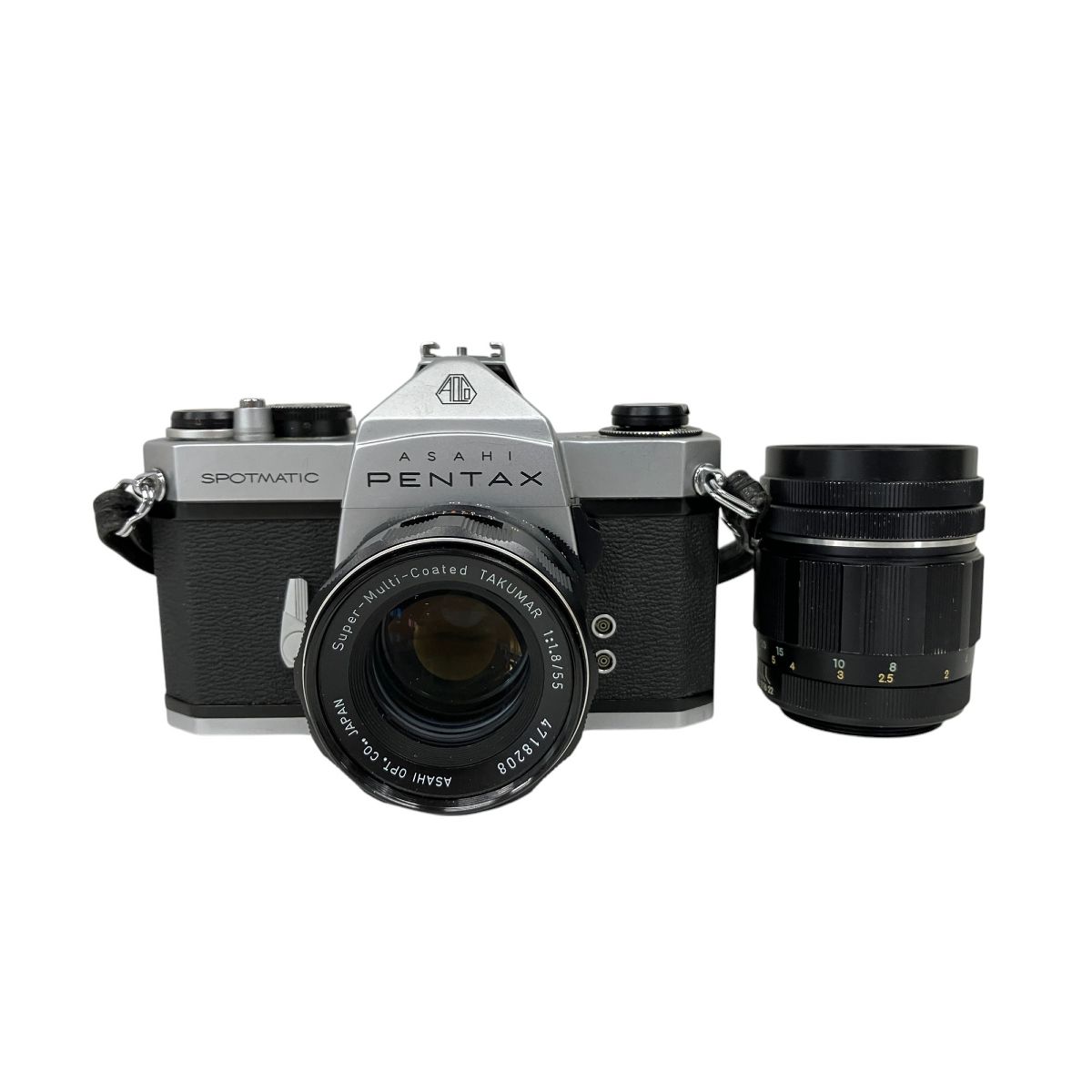 ASAHI PENTAX SPOTMATIC フィルム カメラ ボディ Takumer 1.8 55 Takumar 2.8 105 レンズ セット ペンタックス ジャンク S10004068