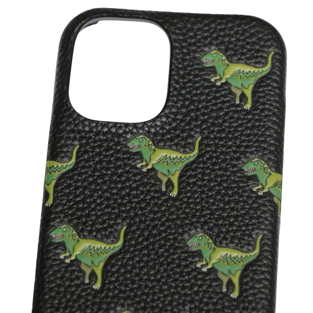 COACH コーチ レキシー レザー iPhone16ケース ブラックマルチ CZ303