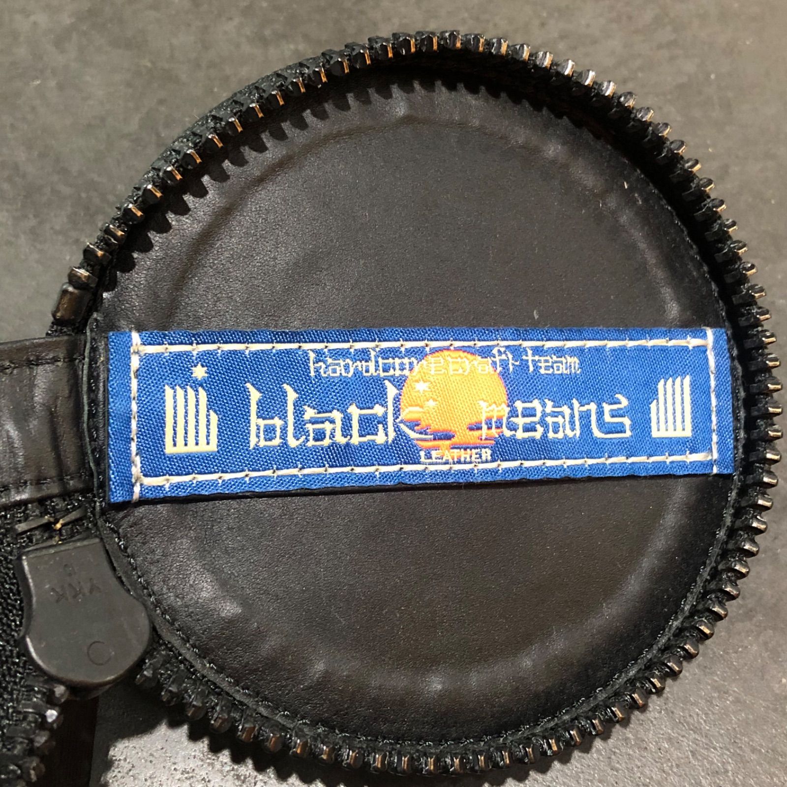 blackmeans レザー サークル ポーチ 小銭入れ ブラックミーンズ