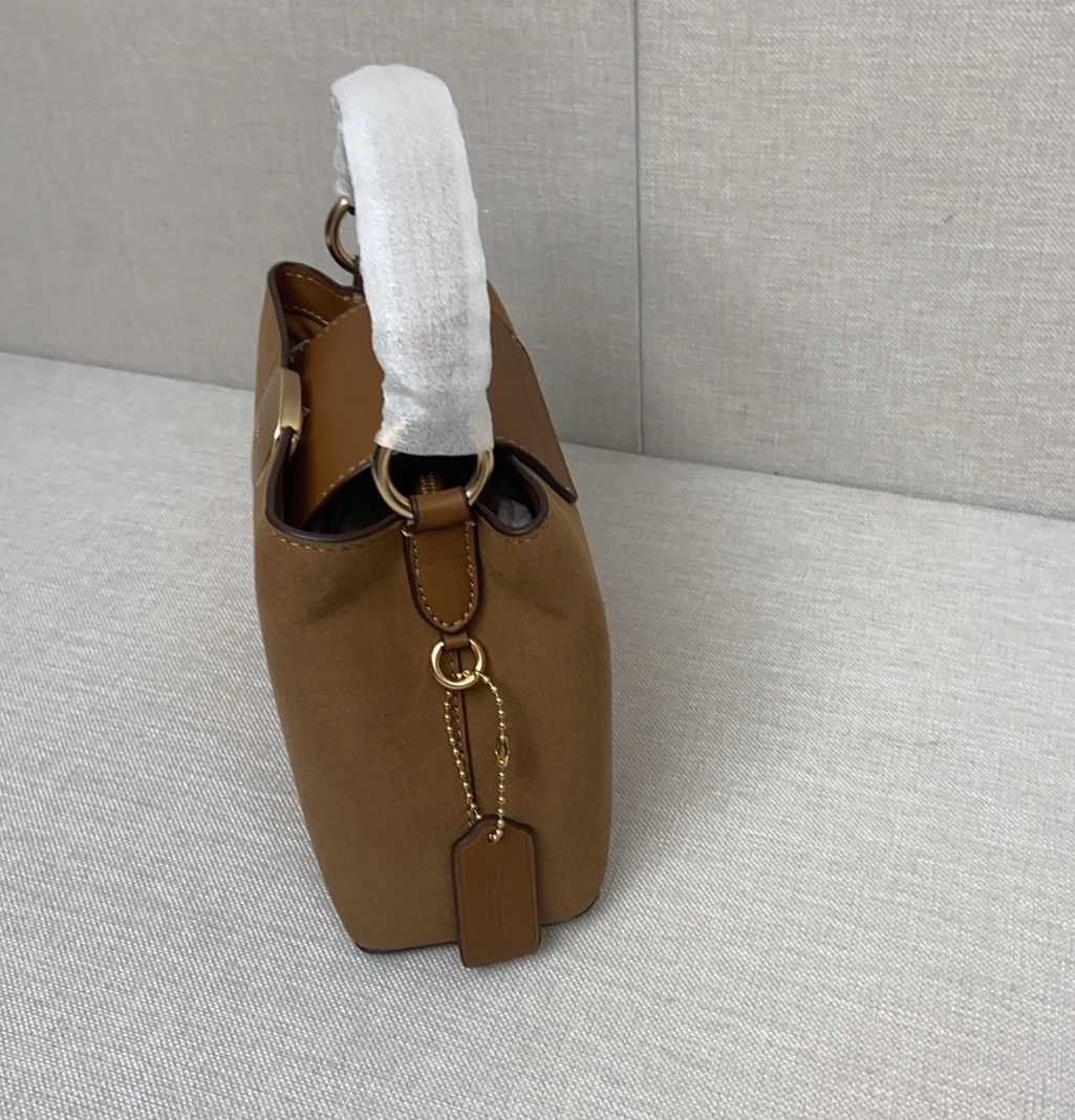 コーチ CW181 エリザ ハンド クロスボディバッグ ブラウン - メルカリ 