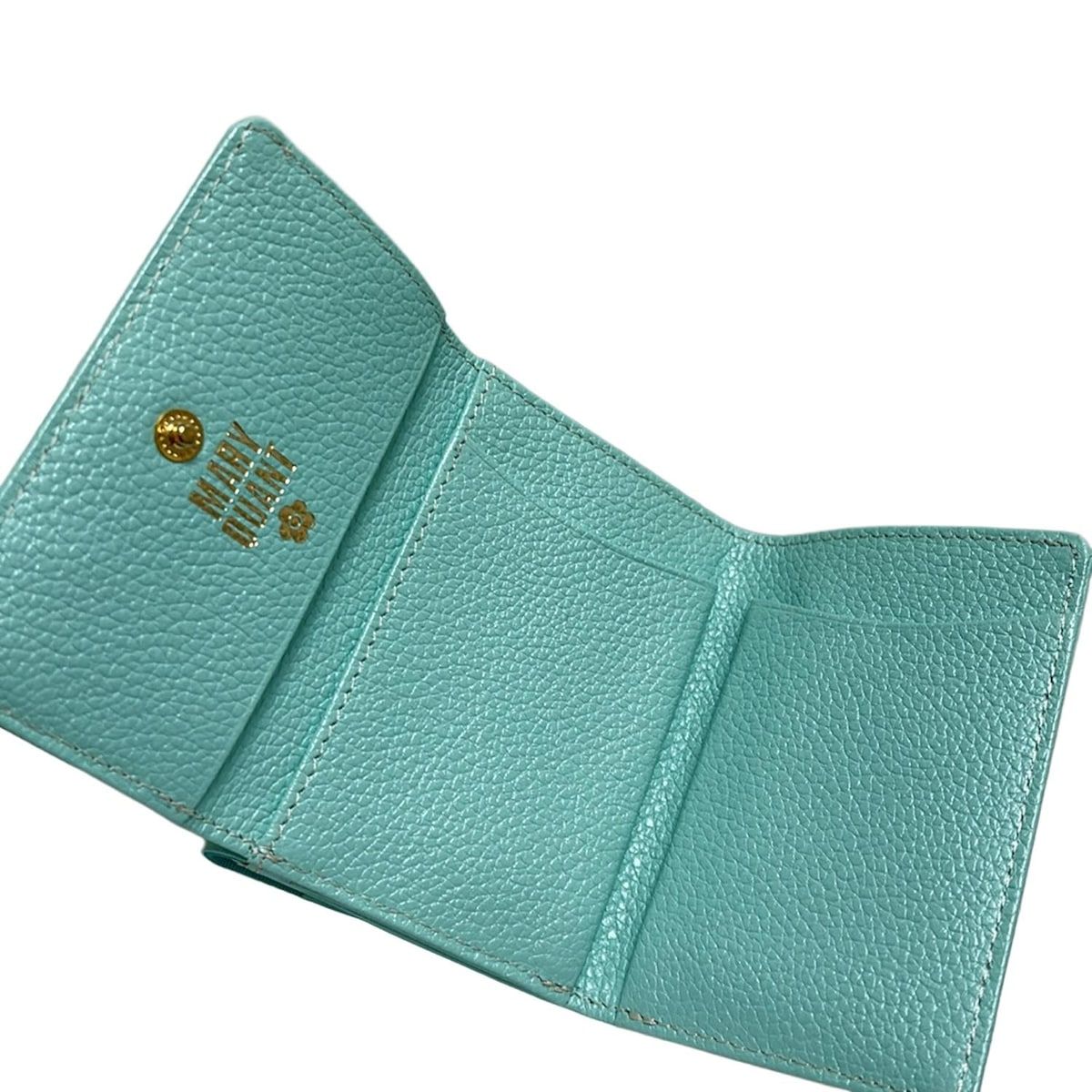 マリークワント 3つ折り財布 すぐ届く☆MARY QUANT ミニ財布 三つ折り ギフトにもおすすめ