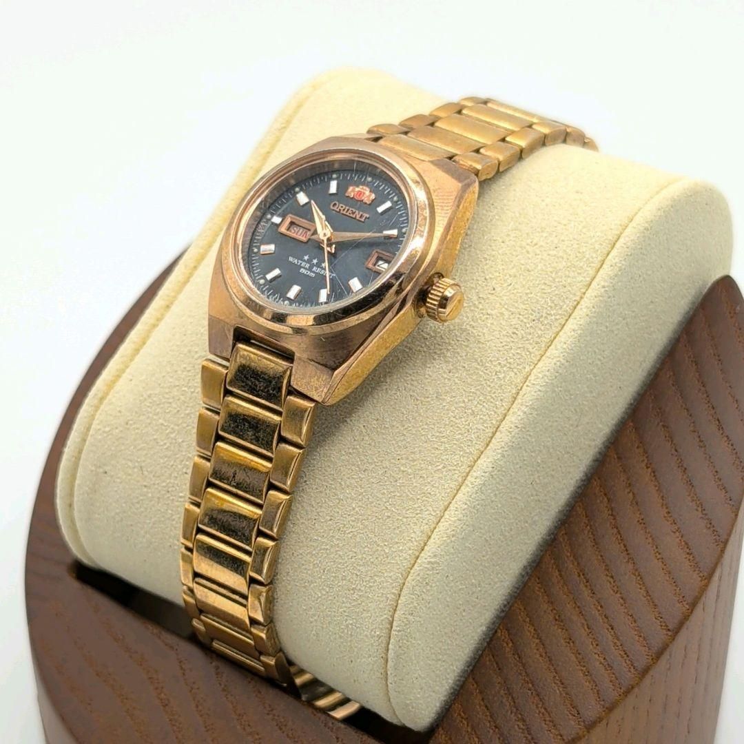 Orient Watch Automatic Three star Ladies Gold Y2K Vintage 4620