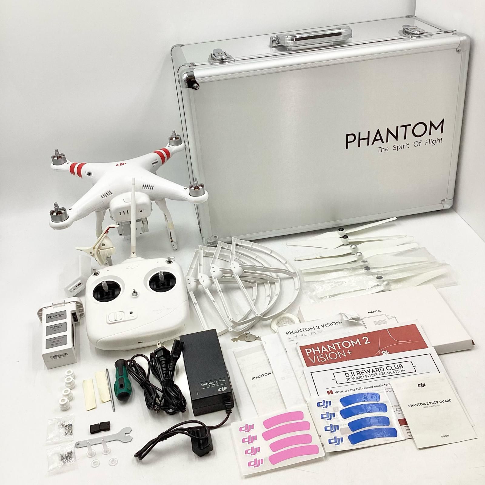 最速発送】DJI PHANTOM2 Vision+ ドローン ハードケース付【難有 