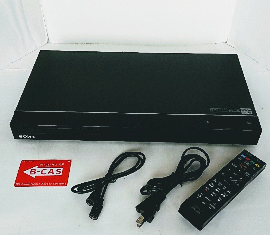 SONY 4Kブルーレイレコーダー 本体とリモコン (BDZ-ZT1800)