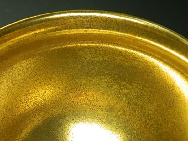 黄金の天目茶碗　金色の天目茶碗　茶道具　茶碗　茶器 金粉焼仕上げ『黄金天目茶碗』 - 国内外の優れた伝統工芸品