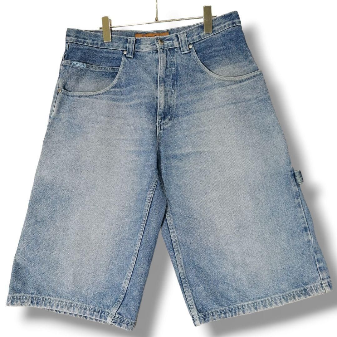 ショーンジョン　ジョーツ　w34 デニムショーツ 古着 SEAN JOHN デニムショーツ ハーフパンツ メンズw34